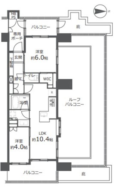 物件画像 グローベルザ・シーズン鷺ノ宮パークス 4階