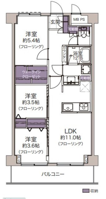 物件画像 ライオンズマンション三宝徳 7階
