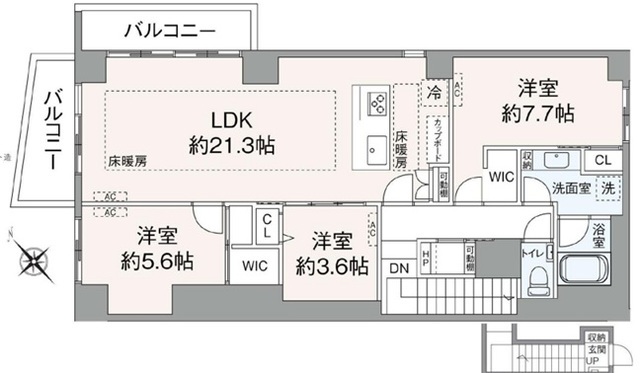 物件画像 クレセントマンション 8階
