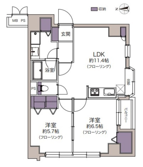 物件画像 グリーンフォレスト錦糸町 4階
