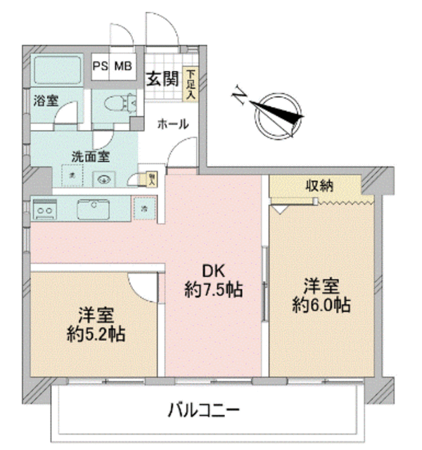 ニュー渋谷コーポラス 12階 間取り図