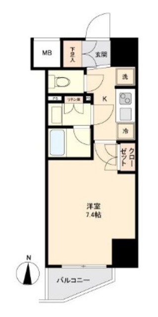 ジェノヴィア新宿早稲田グリーンヴェール 7階 成約済み（1478）
