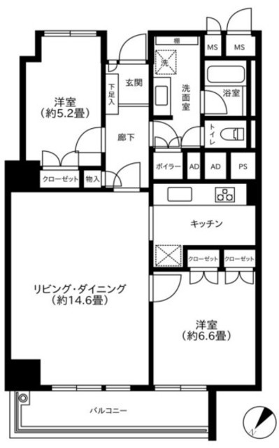 ファミール西新宿 6階 成約済み（1515）