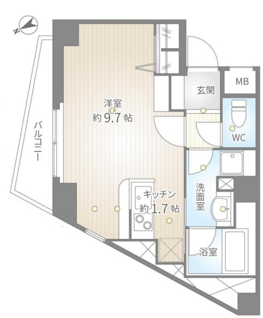サンスタレ駒沢セカンドコート 2階 成約済み（1627）
