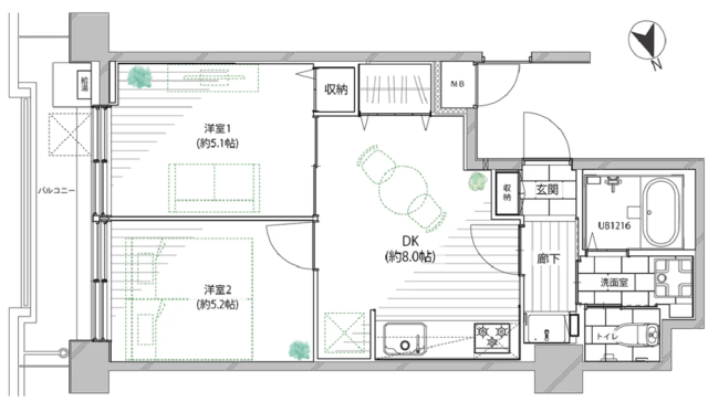 物件画像 ディアナコート都立大学 10階