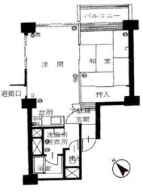 日生住宅目黒マンション 8階 成約済み（326）